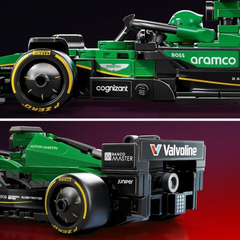 LEGO Speed ​​​​Champions 77245 Aston Martin Aramco AMR24 F1 Arabası