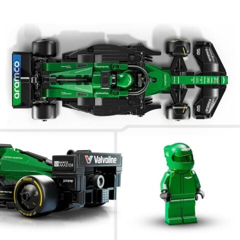 LEGO Speed ​​​​Champions 77245 Aston Martin Aramco AMR24 F1 Arabası