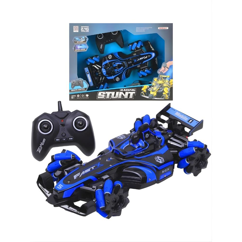 Pasifik Toys Pasifik Kumandalı Duman Atan Yarış Arabası 666-813SA Bilek Kontrol F/f R/c 2.4g Işıklı 6+