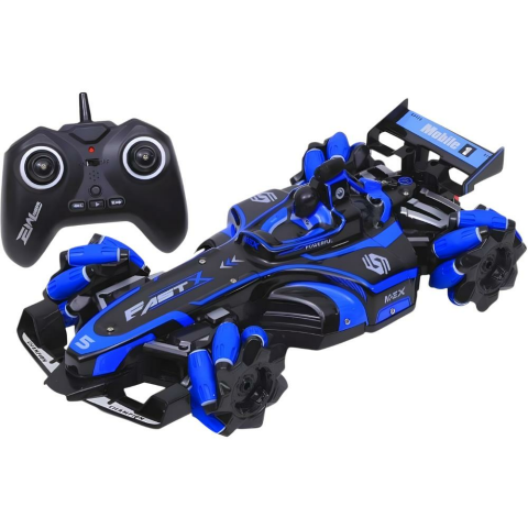 Pasifik Toys Pasifik Kumandalı Duman Atan Yarış Arabası 666-813SA Bilek Kontrol F/f R/c 2.4g Işıklı 6+