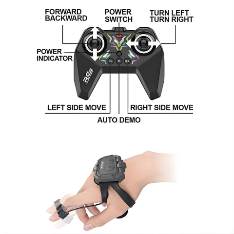 Uzaktan Kumandalı Bilekten Kontrollü Canavar Drift Araba