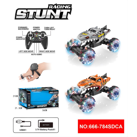 Uzaktan Kumandalı Bilekten Kontrollü Canavar Drift Araba