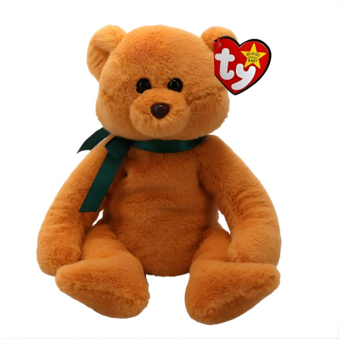 TY Beanie Baby Kahverengi Ayı Winston 20 Cm
