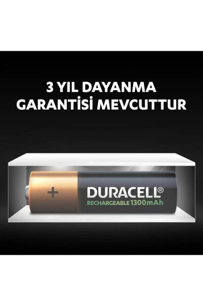 Duracell Şarj Edilebilir Aa 1300 Mah Kalem Pil, 2'li
