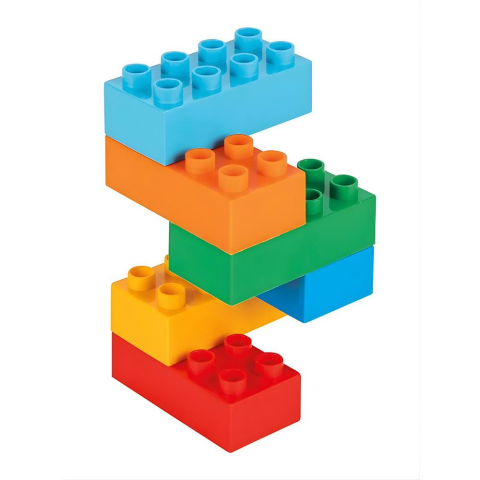 Makro 6 Renkli Tuğla Bloklar