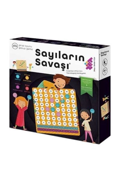 Sayıların Savaşı Zeka ve Akıl Oyunu 7+ Yaş 2 Oyuncu