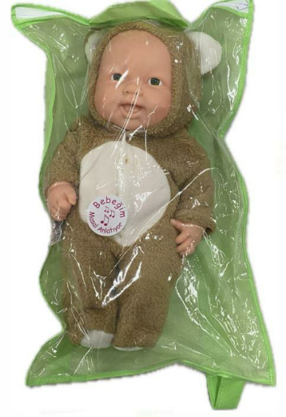 Ayı Kostümlü Masal Anlatan Tombul Bebek