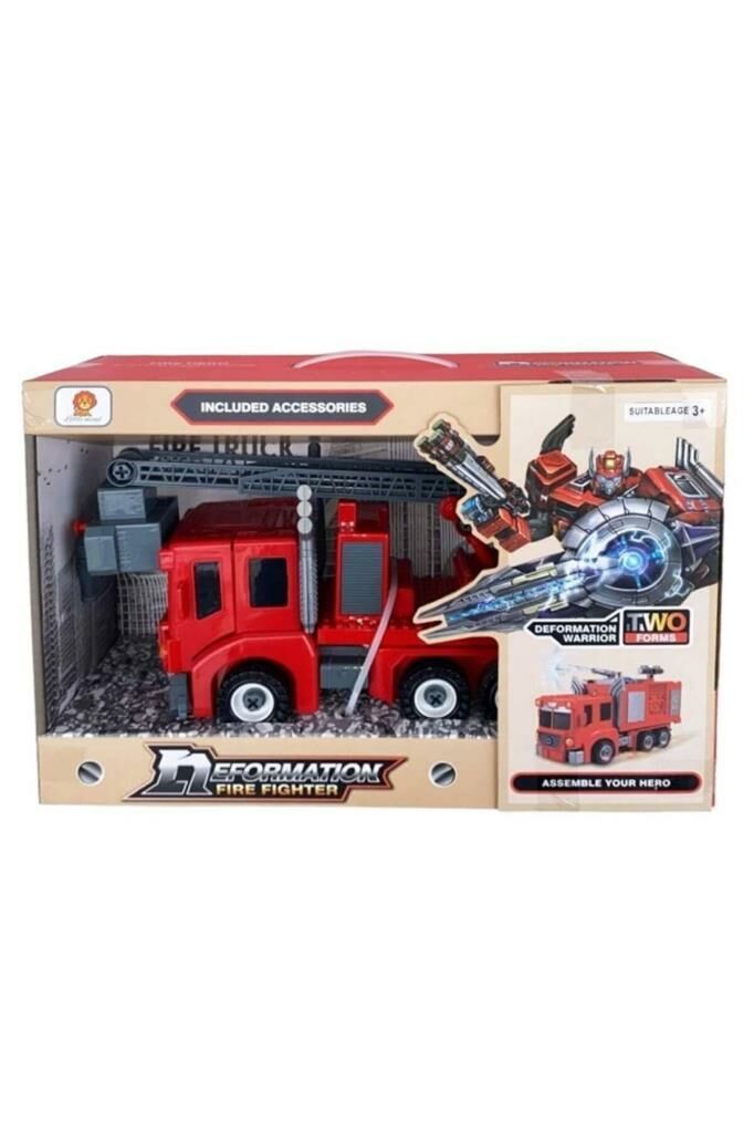 Sürtmeli Söktak Dönüşebilen İtfaiye Arabası