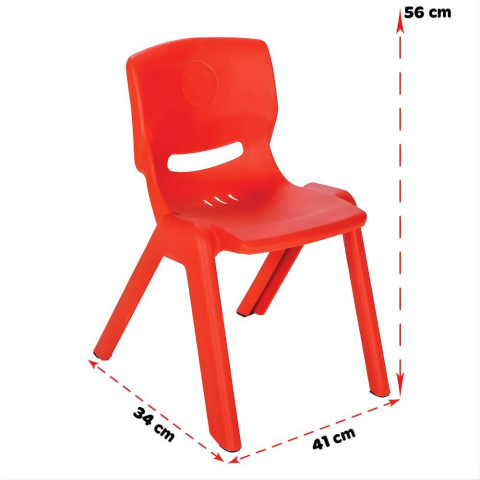 Happy Sandalye (33 cm) Pembe