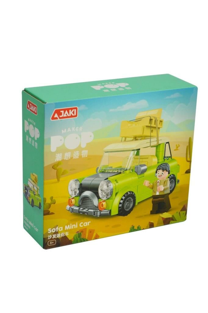 JAKI JK8305 Blok Tatil Arabası 11 Cm 190 Parça