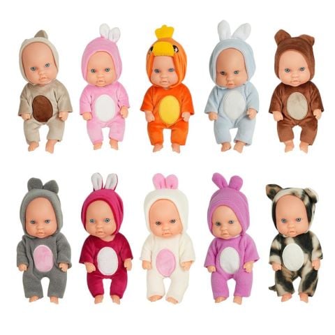 Peluş Kostümlü Junior Bebek