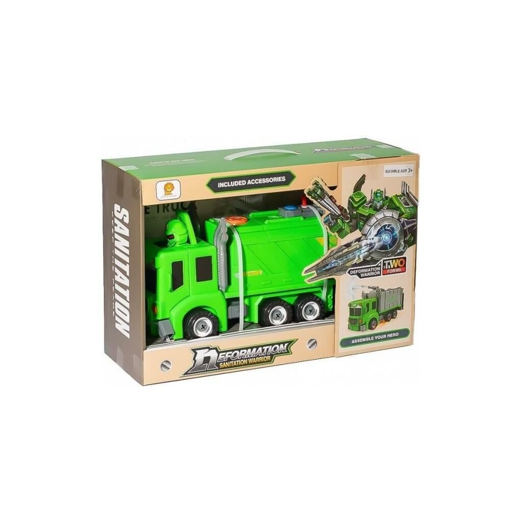 Dönüşebilen Çöp Kamyonu