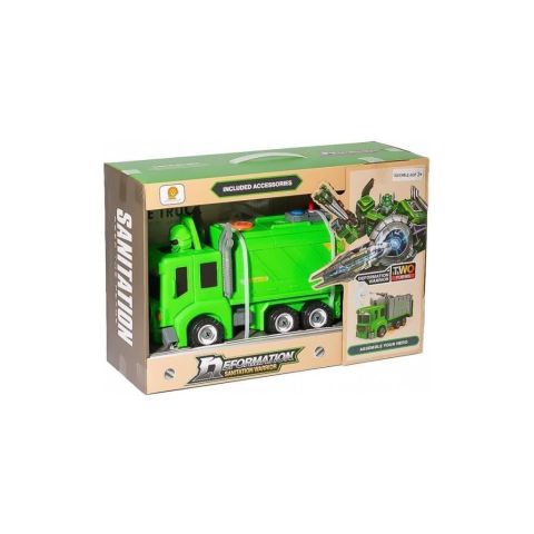 Dönüşebilen Çöp Kamyonu