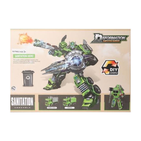 Dönüşebilen Çöp Kamyonu