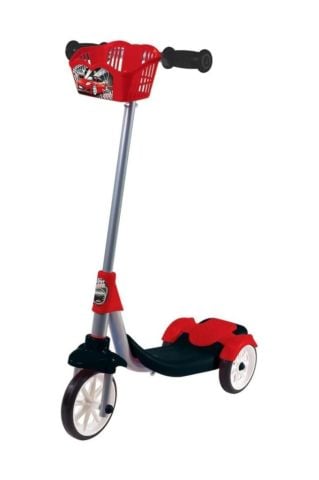 Cool Wheels Unisex Çocuk Kırmızı 3 Tekerlekli Frenli Scooter