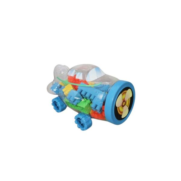 Sevimli Uçak Mini Blok Set
