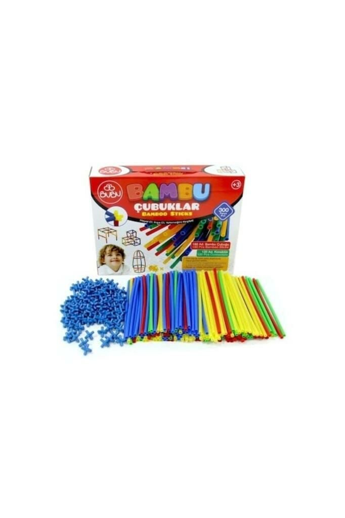 Zekice 300 Parça Neşeli Bambu Çubukları