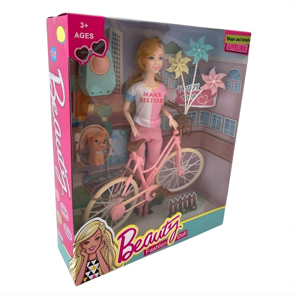 Pasifik Oyuncak Bisikletli Bebek Seti