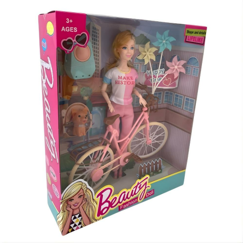 Pasifik Oyuncak Bisikletli Bebek Seti