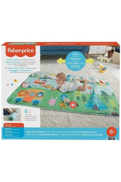 Fisher-price Büyük Maceralar Dev Oyun Halısı Yıkanabilir