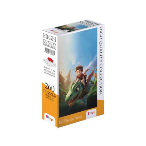 Eğlenceli Taşıtlar - 260 Parça Puzzle