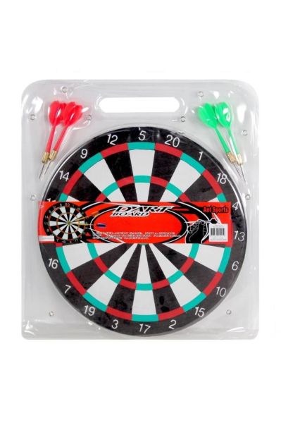 Oyuncak Siyah Dart Seti 4 İğne 30 cm