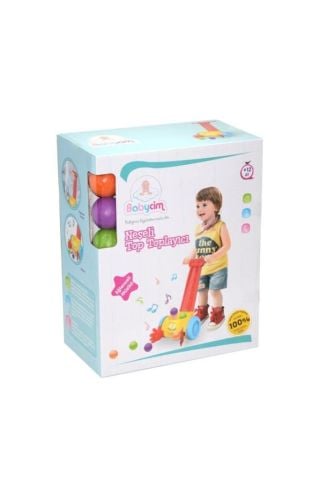 Kutulu Neşeli Top Toplayıcı