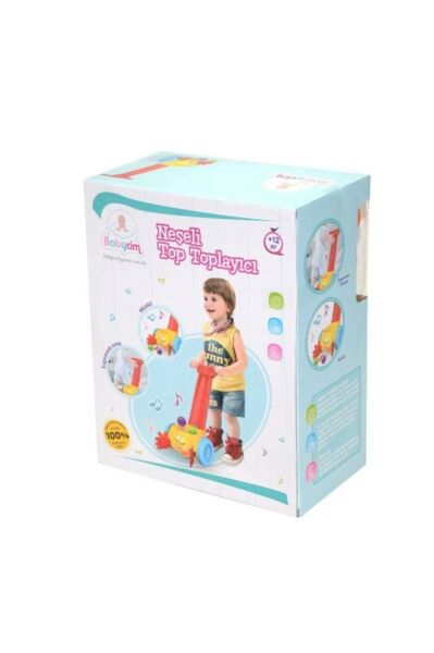 Kutulu Neşeli Top Toplayıcı