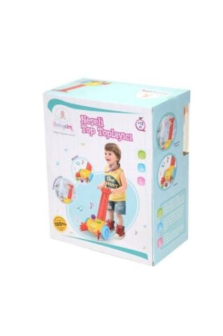 Kutulu Neşeli Top Toplayıcı