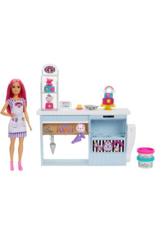 Barbienin Pasta Dükkanı Oyun Seti