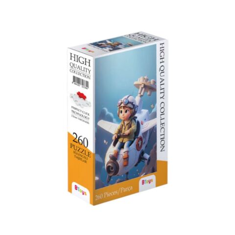 Eğlenceli Taşıtlar - 260 Parça Puzzle