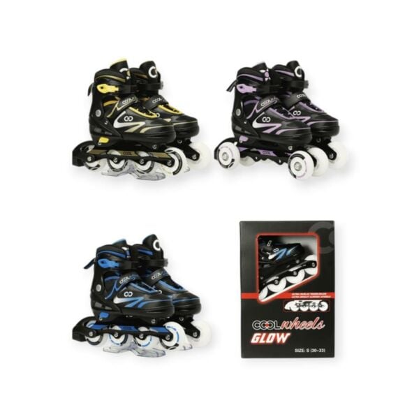 COOL WHEELS GLOW STYLE PATEN MOR/L (39-42)