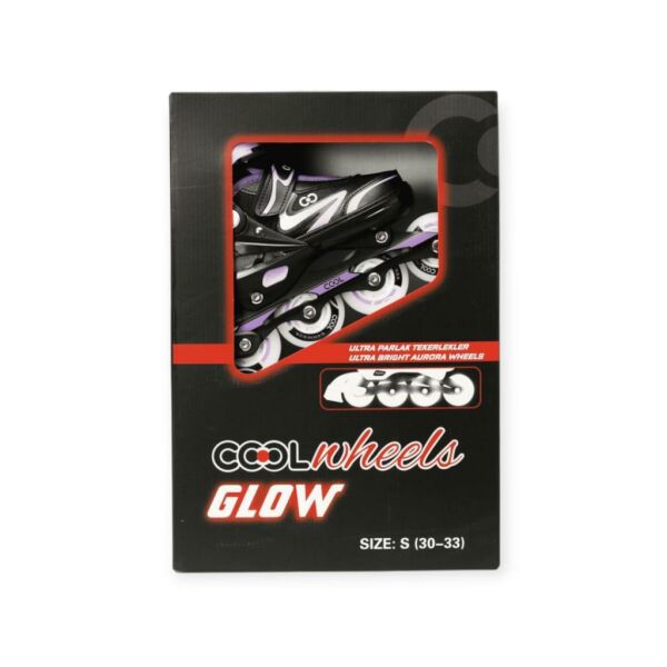 COOL WHEELS GLOW STYLE PATEN MOR/L (39-42)