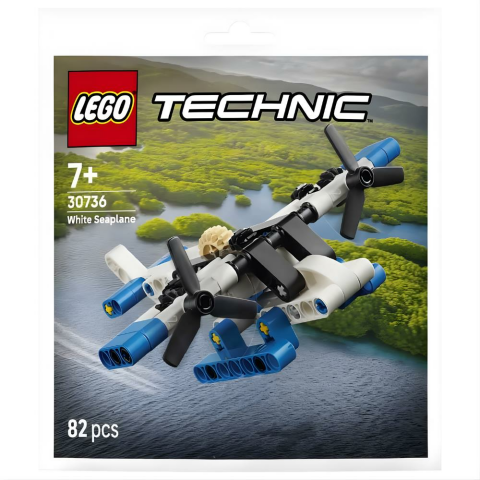 LEGO Technic Beyaz Deniz Uçağı Yapım Seti 30736