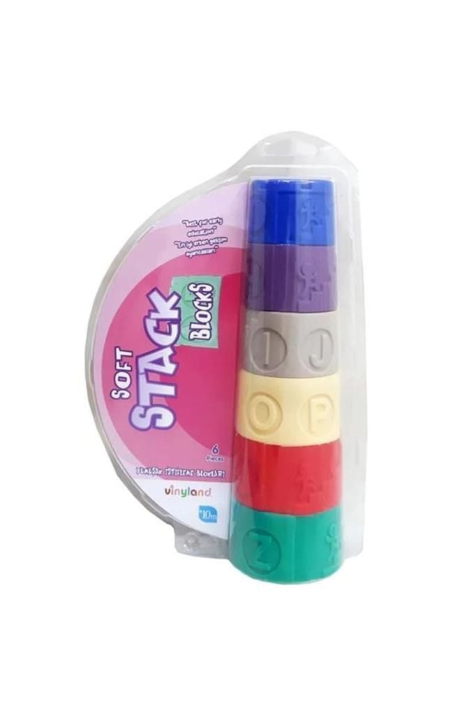 Soft İstifleme Oyuncak Blokları 6'lı Set 661570