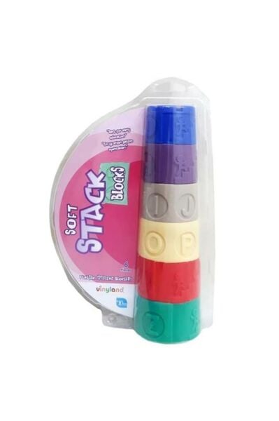 Soft İstifleme Oyuncak Blokları 6 Lı Set 661570