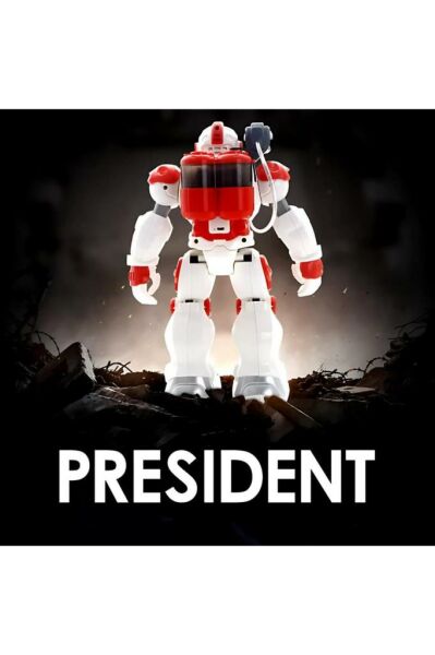 Hero Planet Fighter kızılötesi kontrollü robot, hareket kontrolü, ışık ve ses, atış fonksiyonu
