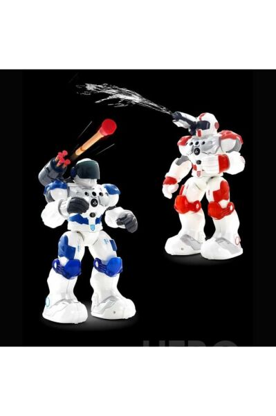 Hero Planet Fighter kızılötesi kontrollü robot, hareket kontrolü, ışık ve ses, atış fonksiyonu