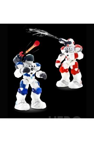 Hero Planet Fighter Kızılötesi Kontrollü Robot, Hareket Kontrolü, Işık ve Ses, Atış Fonksiyonu