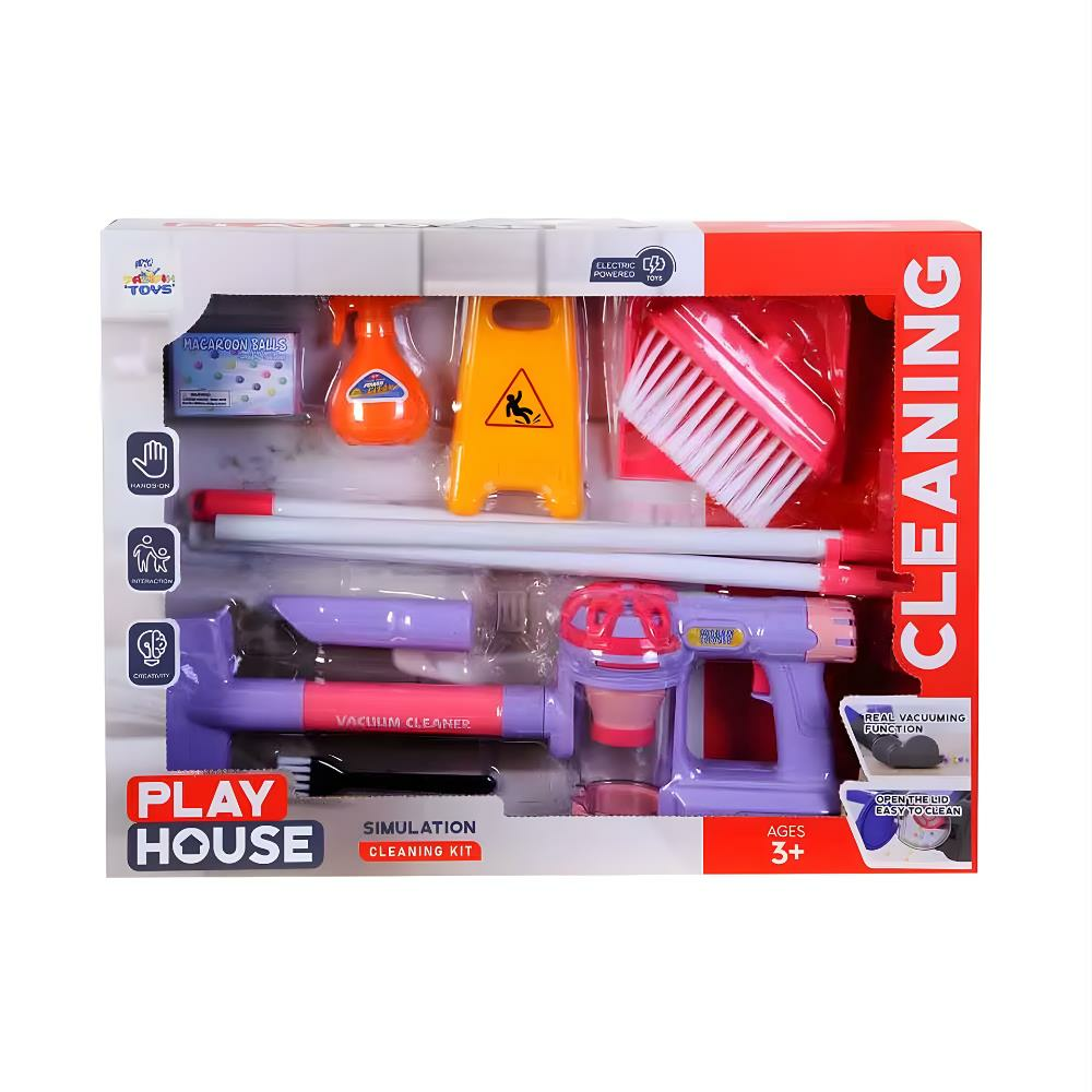 Kutulu Pilli Aksesuarlı Dikey Süpürge