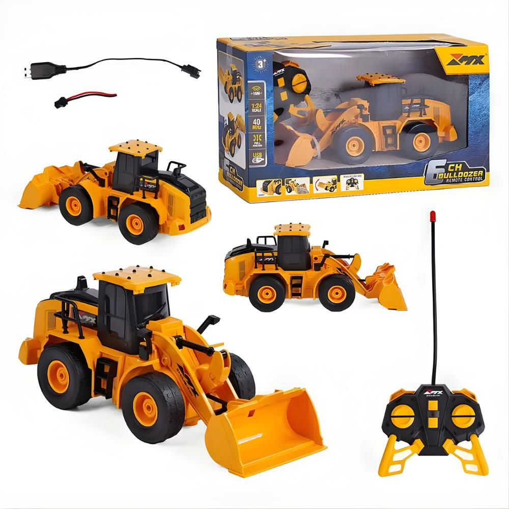 1:24 6 Kanallı Uzaktan Kumandalı Yükleyici 40 Mhz