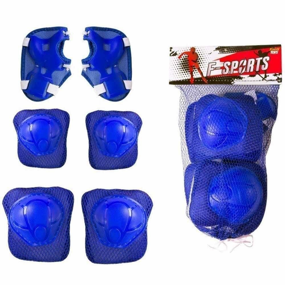 Furkan Oyuncak Dizlik Dirseklik Set Pembe/Mavi