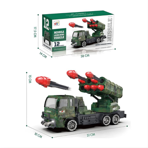 Sesli Işıklı Ok Atan Askeri Araç