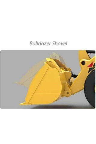 Uzaktan Kumandalı Buldozer Şarj Edilebilir 6 Kanallı Tam Fonksiyonlu Rc Kamyon Traktör 2.4G Oyuncak
