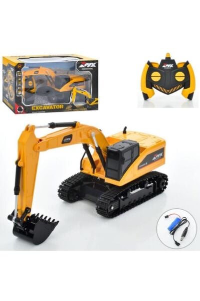 1:16 Uzaktan Kumandalı Şarjlı 6 Kanallı Excavator