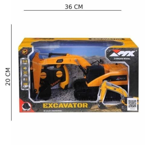 1:16 Uzaktan Kumandalı Şarjlı 6 Kanallı Excavator