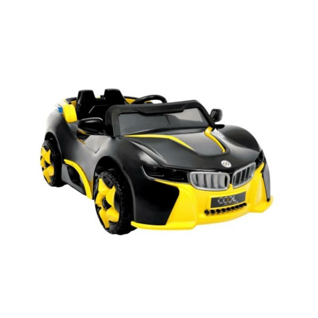 Cool Motors 12V Nodar Akülü Araba Siyah/Kırmızı/Mavi