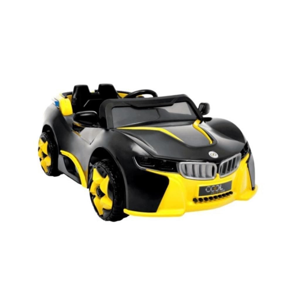 Cool Motors 12V Nodar Akülü Araba Siyah/Kırmızı/Mavi