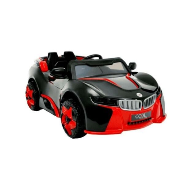 Cool Motors 12V Nodar Akülü Araba Siyah/Kırmızı/Mavi