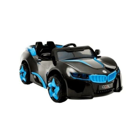 Cool Motors 12V Nodar Akülü Araba Siyah/Kırmızı/Mavi